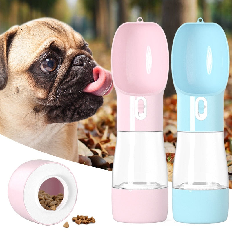 Portable Dog Water Bottle - Travel Dispenser - Biopack Global