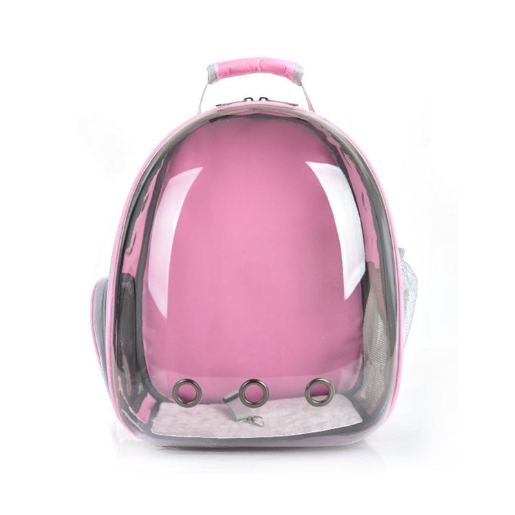 Transparent Pet Backpack - Breathable Carrier for Cats and Dogs - Biopack Global