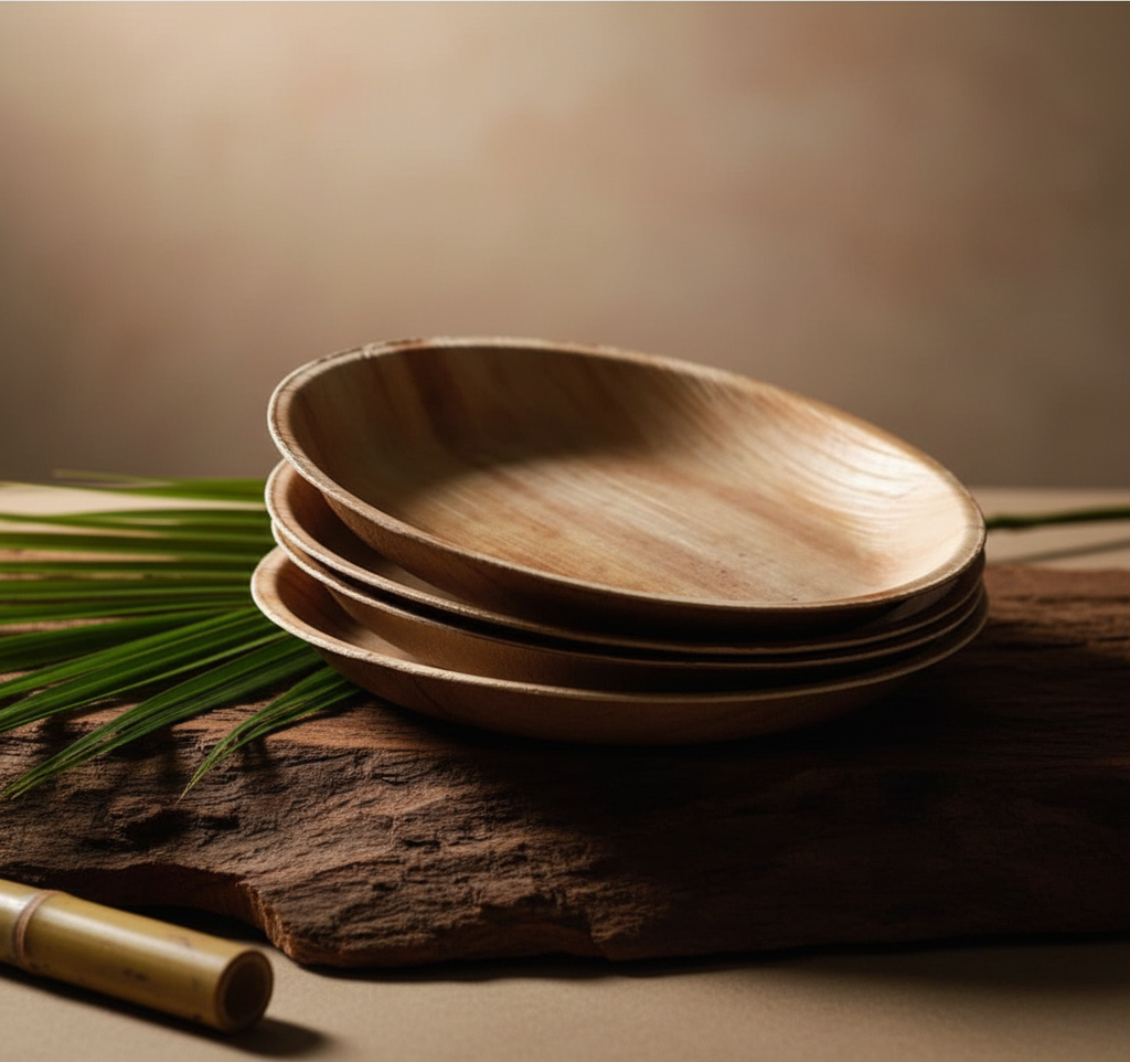 Close-up detail of ARECA plate texture"