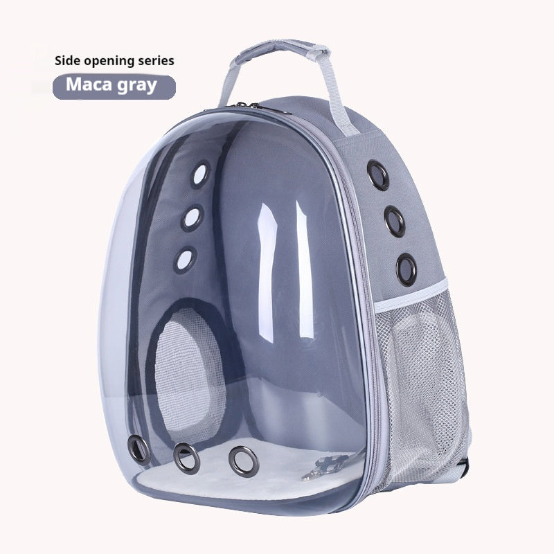 Transparent Pet Backpack - Breathable Carrier for Cats and Dogs - Biopack Global